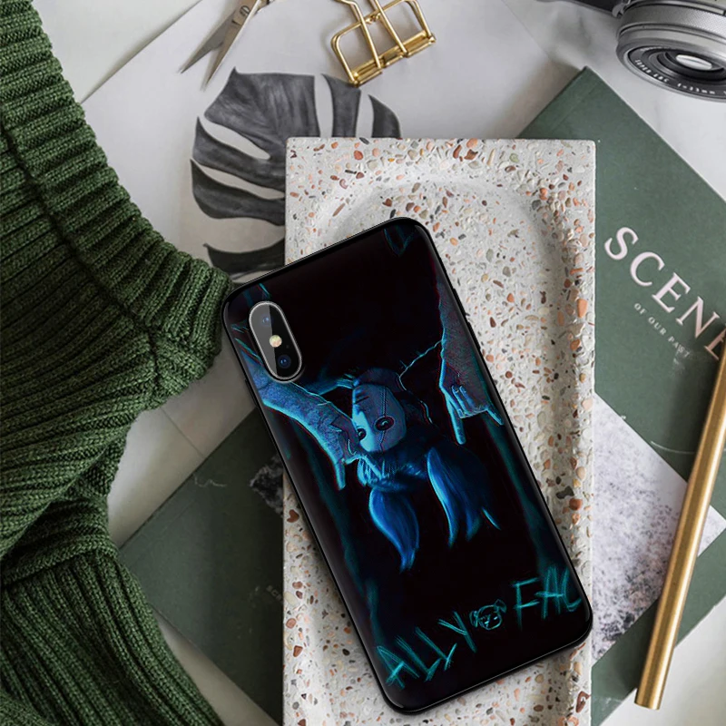 Чехлы для iPhone XR XS Max X 6 6S 7 8 Plus Sally Face игровая мягкая IMD задняя крышка телефона