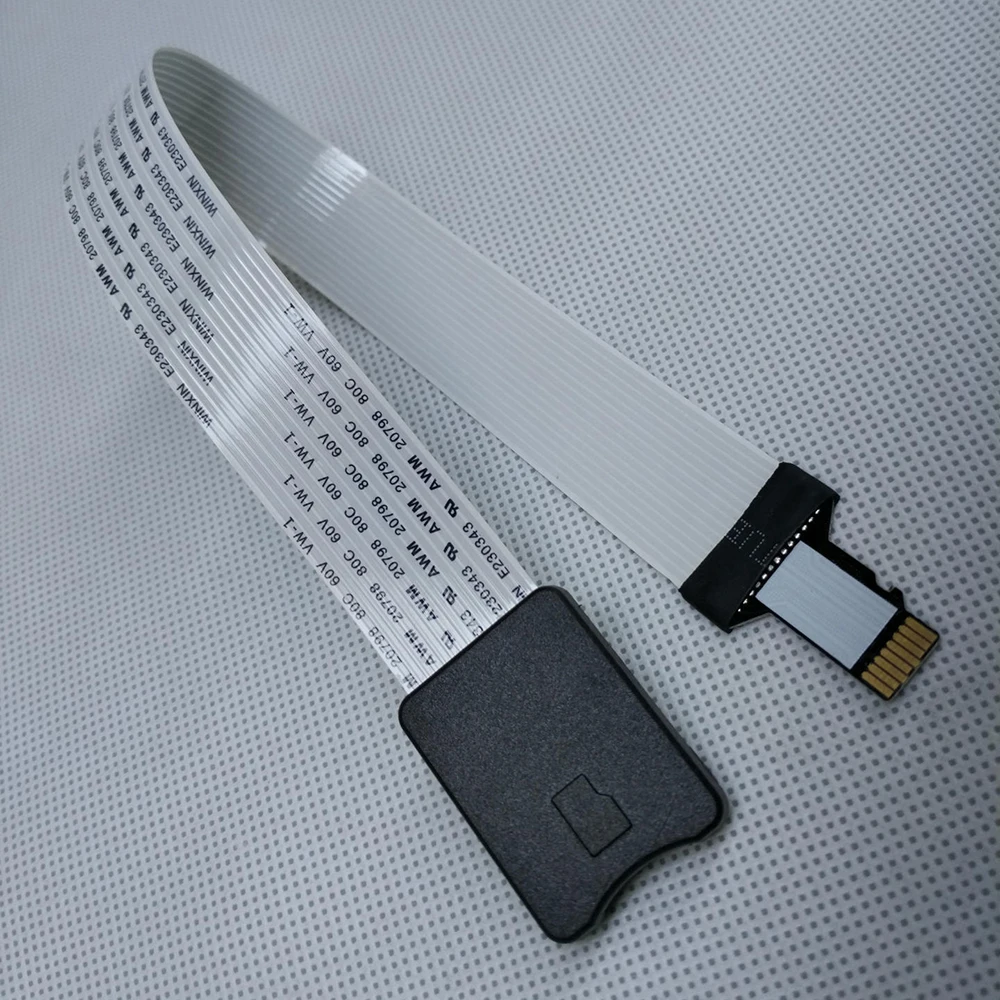 TF-карта micro SD гибкий удлинитель кабеля адаптер ридер для автомобиля GPS Мобильный