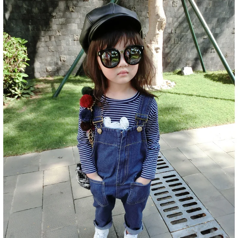 IENENS зимний комбинезон на детей детские комбинезоны джинсы классические из