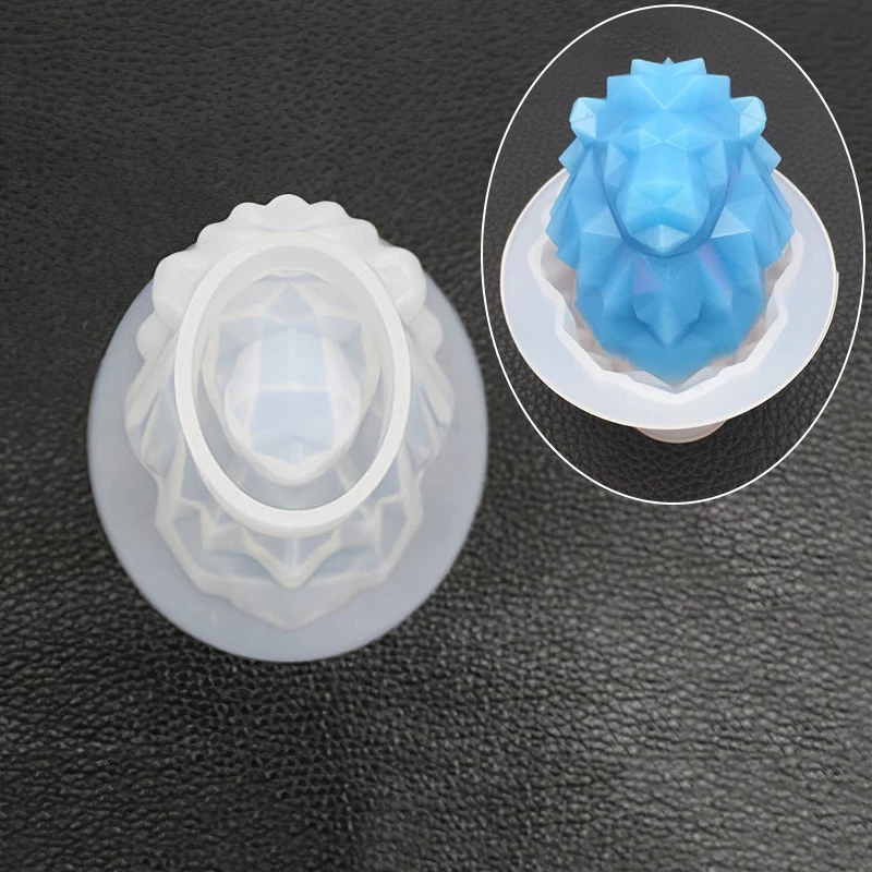 

3D Silicone Mold DIY Geometry Stereo Bear Deer Cat Animal Mold Ornament Mold Cake Decoration Tools Ornament Mold Epoxy Mold