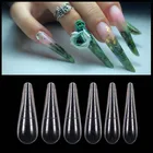 Искусственная форма для наращивания ногтей для полимерного геля, УФ-акриловая Форма для самостоятельного наращивания ногтей, декоративные верхние формы