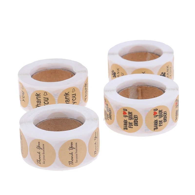 

Gift Sealing Stickers 500pcs Thank You Love Design Diary Scrapbooking Stickers Festival Birthday Party Gift Decorations Labels