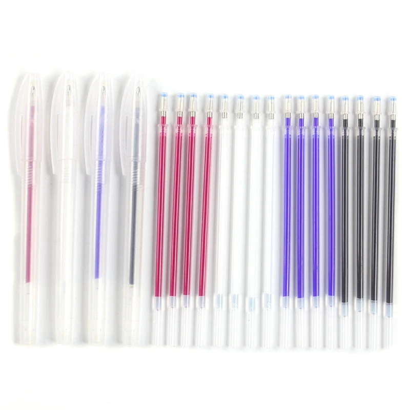 

20PCS DIY Hot Erasing Pen Set, Fabric Marking High Temperature Disappearing Pen for Clothing, Shoes, Home Textiles, Etc.