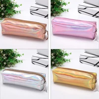 1pc laser pen bag korean ladies cosmetic bag cylinder storage bag male and female students school supplies stationery pencil bag