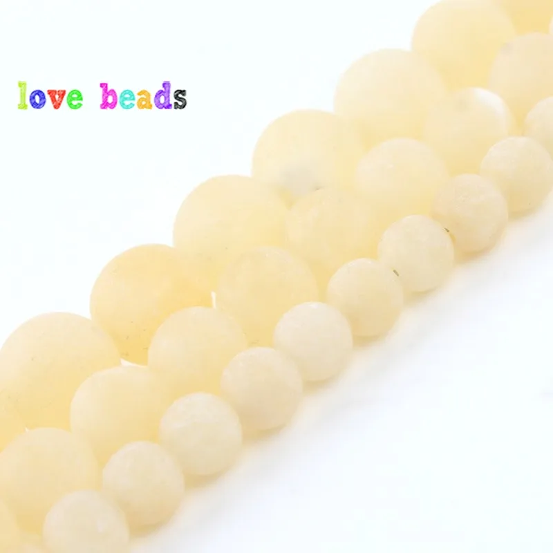 6/8/10/12 мм натуральный матовый полированный желтые нефриты круглые Mihuang Круглые