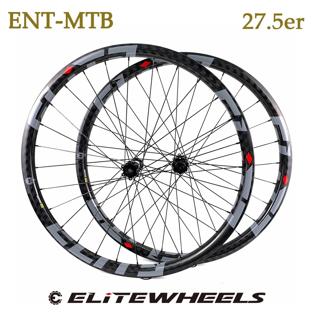 Колеса ELITEWHEELS 27 5 er MTB углеродная колесная установка XC/AM DH 28H M11 прямая Тяговая
