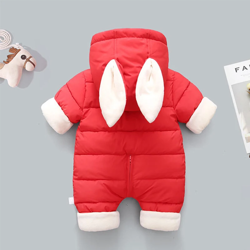 Зимние детские комбинезоны пальто для маленьких мальчиков куртки с капюшоном