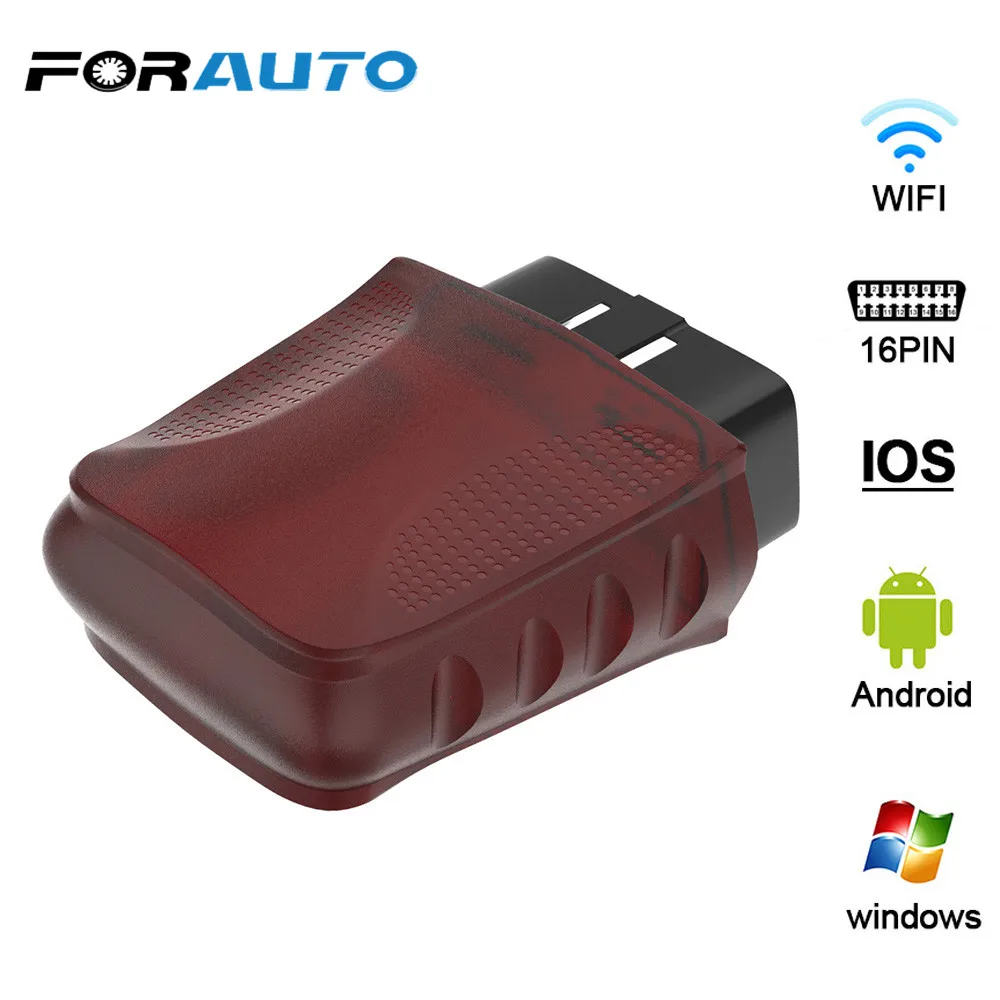 Диагностический сканер OBD автомобильный диагностический прибор OBDII Wi Fi адаптер