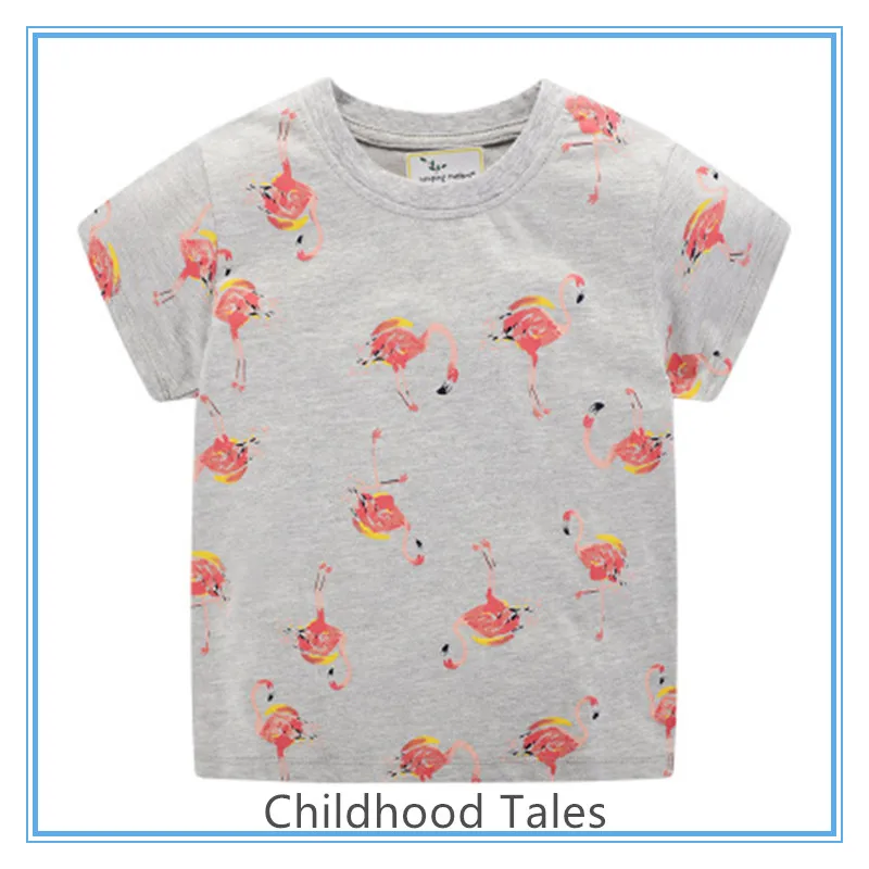 

Summer kids children's printed short-sleeved t-shirt boys' fashionable clothes