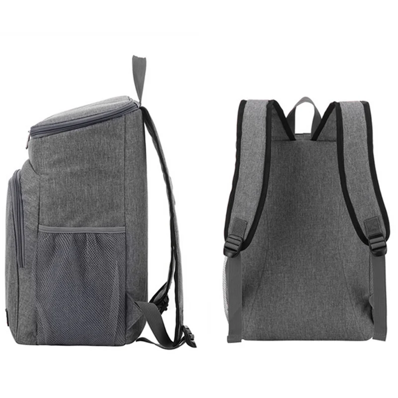 18L Large Capacity Leak Proof Lunch Backpack Thermal Large Picnic Cool and Warm Insulated Bag Outdoor Storage Shoulder Bag