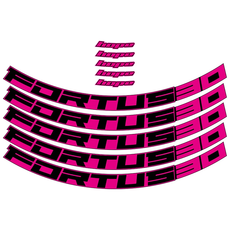 Наклейка на колесо HOPE FORTUS30 AM для горного велосипеда обод 30 велосипедных наклеек -