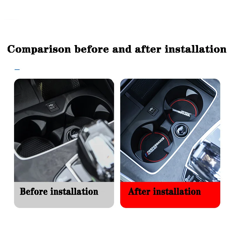 

Anti-Slip Gate Slot Cup Mat for BMW X5 2019 2020 2021 G05 40i Door Groove Non-slip Pad Accessories Car sticker