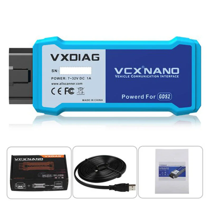 

VXDIAG VCX NANO для GM/OPEL с V2020.7 GDS2 и Tech2Win, сканер кодов OBD2, автомобильный диагностический инструмент, Wi-Fi версия для GM GDS2