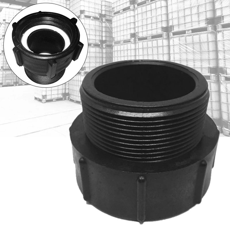 IBC тоут Бак Клапан адаптер 2 дюйма грубая резьба NPT наружная труба тонкая 275 330