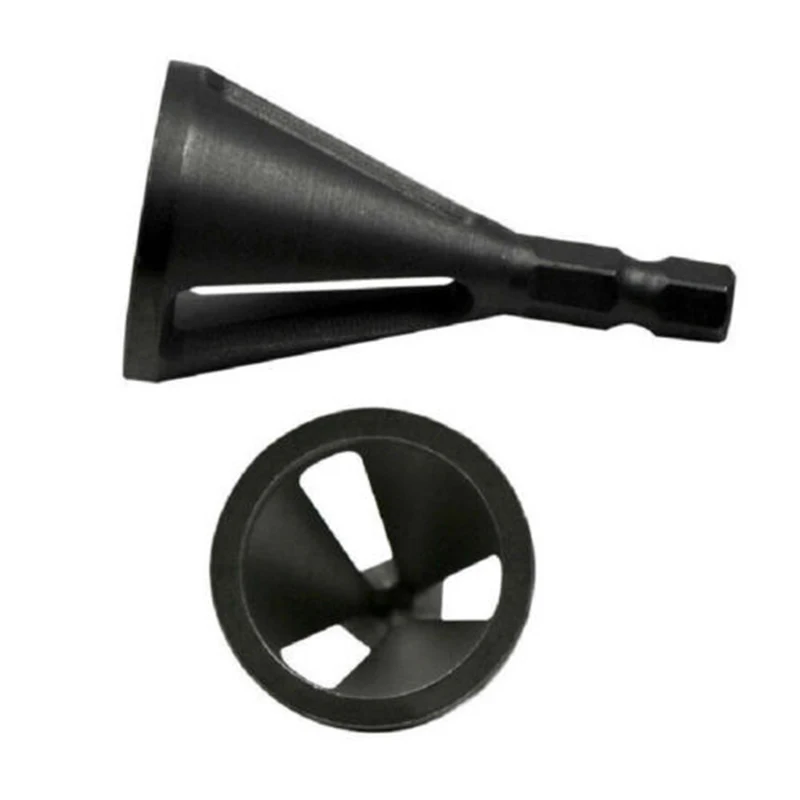 

Cr12MoV Steel Chamfer Tool Bit Deburring External For Chuck Drills 28*55mm 2pcs