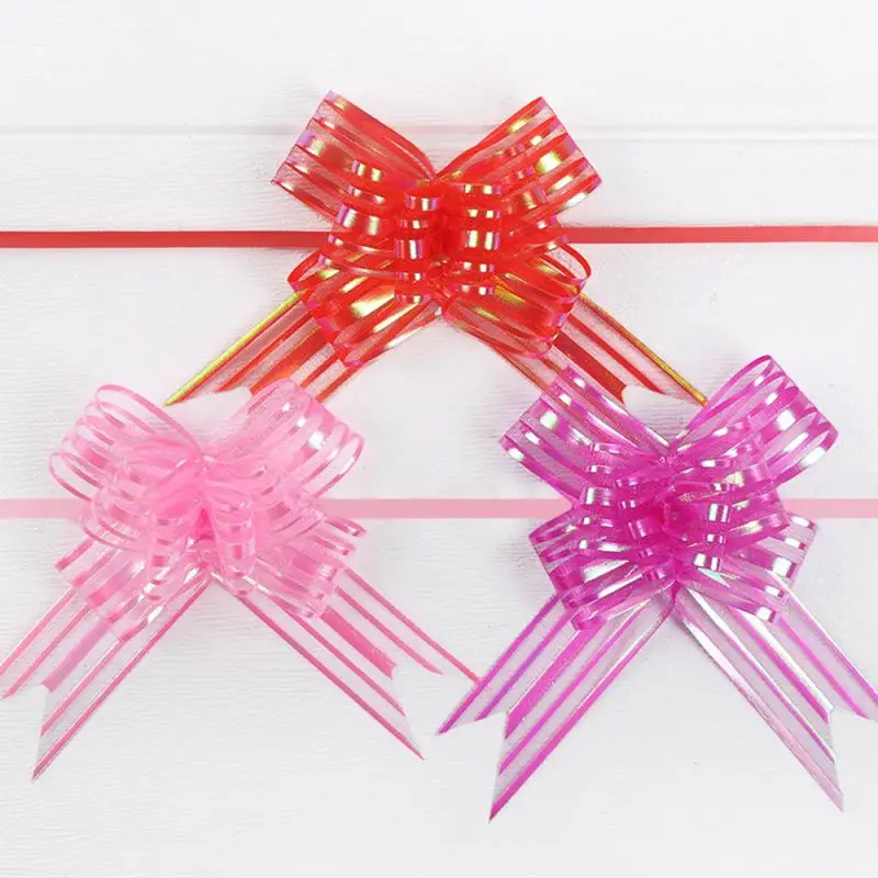 10 шт. пряжа качественный бант ручной цветок свадебные принадлежности подарочная