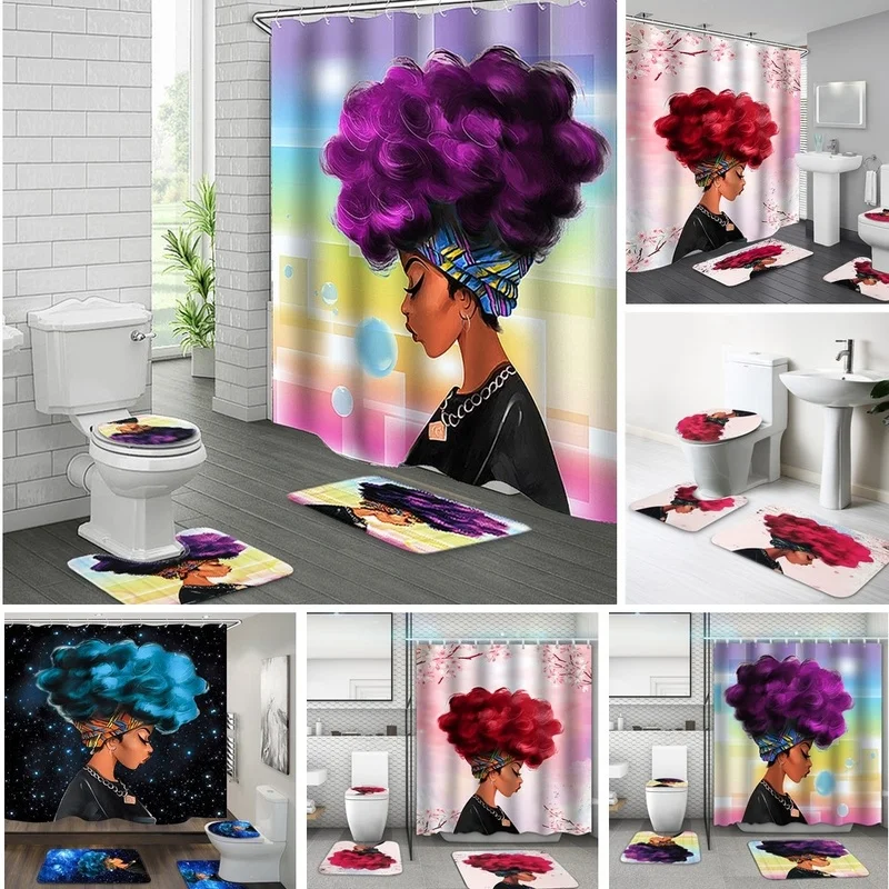 /Комплект яркие в африканском стиле с принтом для девочек Водонепроницаемый душ