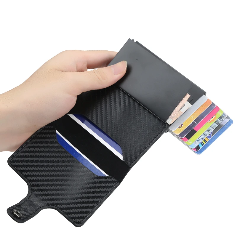 Мужской тонкий кошелек Baellerry с Rfid-защитой и отделением для кредитных карт - купить
