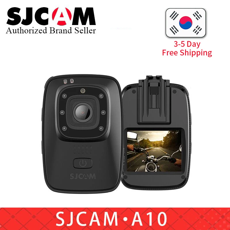 SJCAM A10 1080P HD мини камера для тела носимая инфракрасная камера безопасности ночное видение IPX6 Водонепроницаемая Экшн-камера 2056 мАч батарея