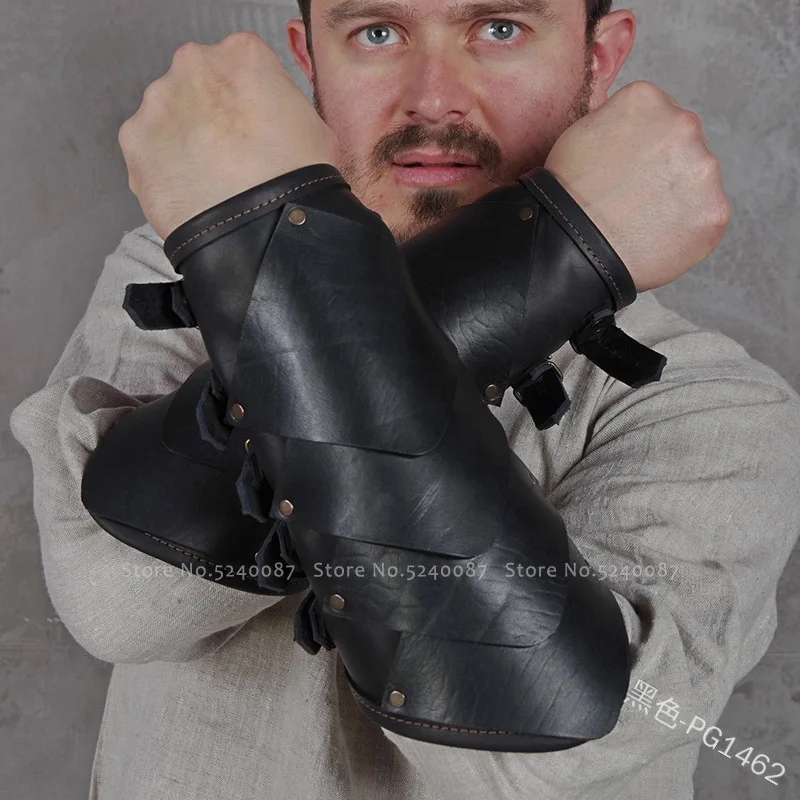Хэллоуин средневековый мужской Рыцарь Солдат Косплей Bracers Handguard карнавал