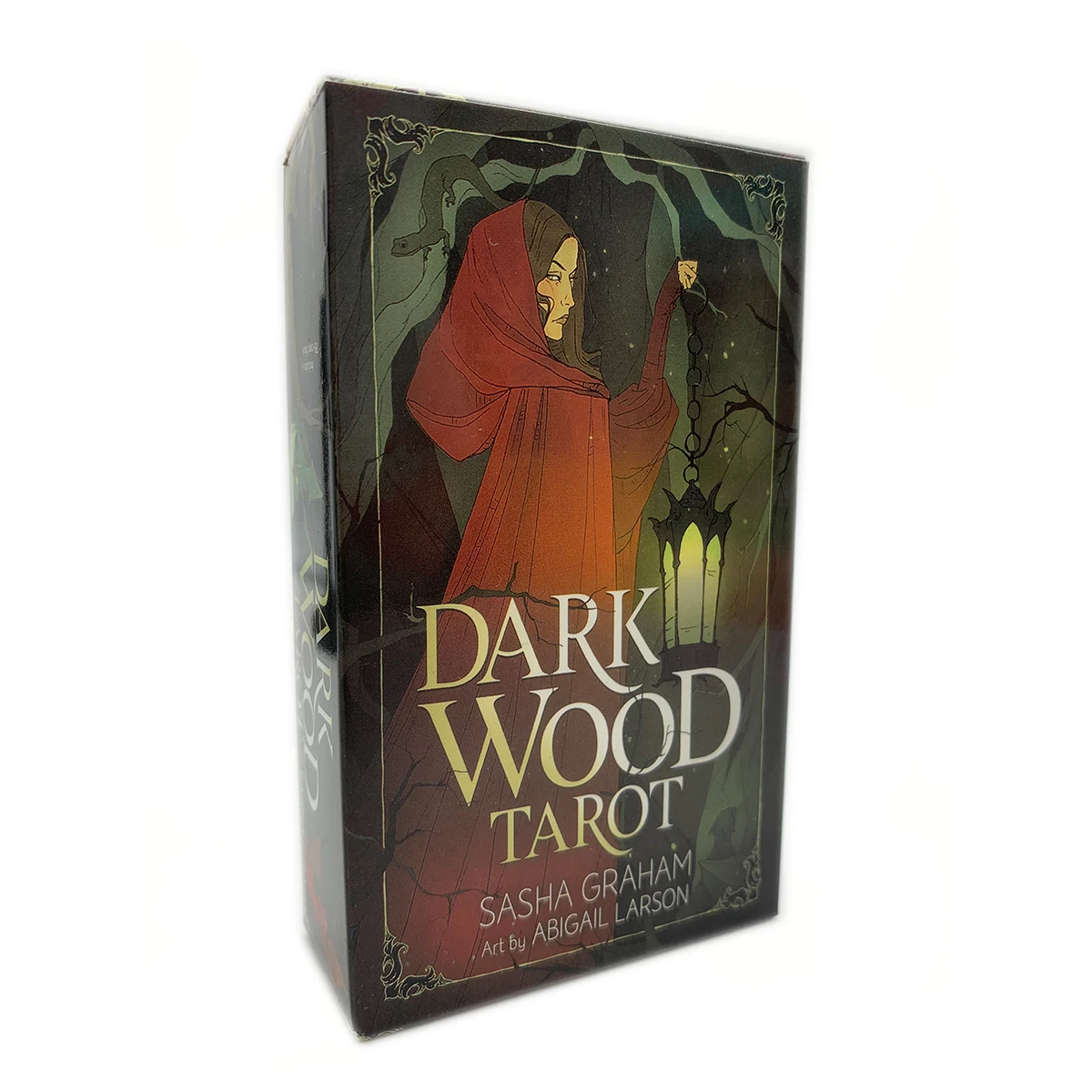 

78 Cards Dark Wood Tarot Deck Card Games English Version Family Party Board Game Divination Fate Tarot Cards