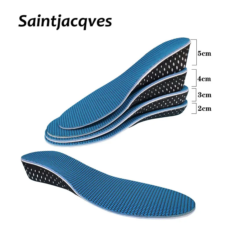 

Invisible Memory Foam Height Increase Insole for Men Women Increased Lifting Inserts Shoe Lifts Elevator Insoles (2-5 Cm)