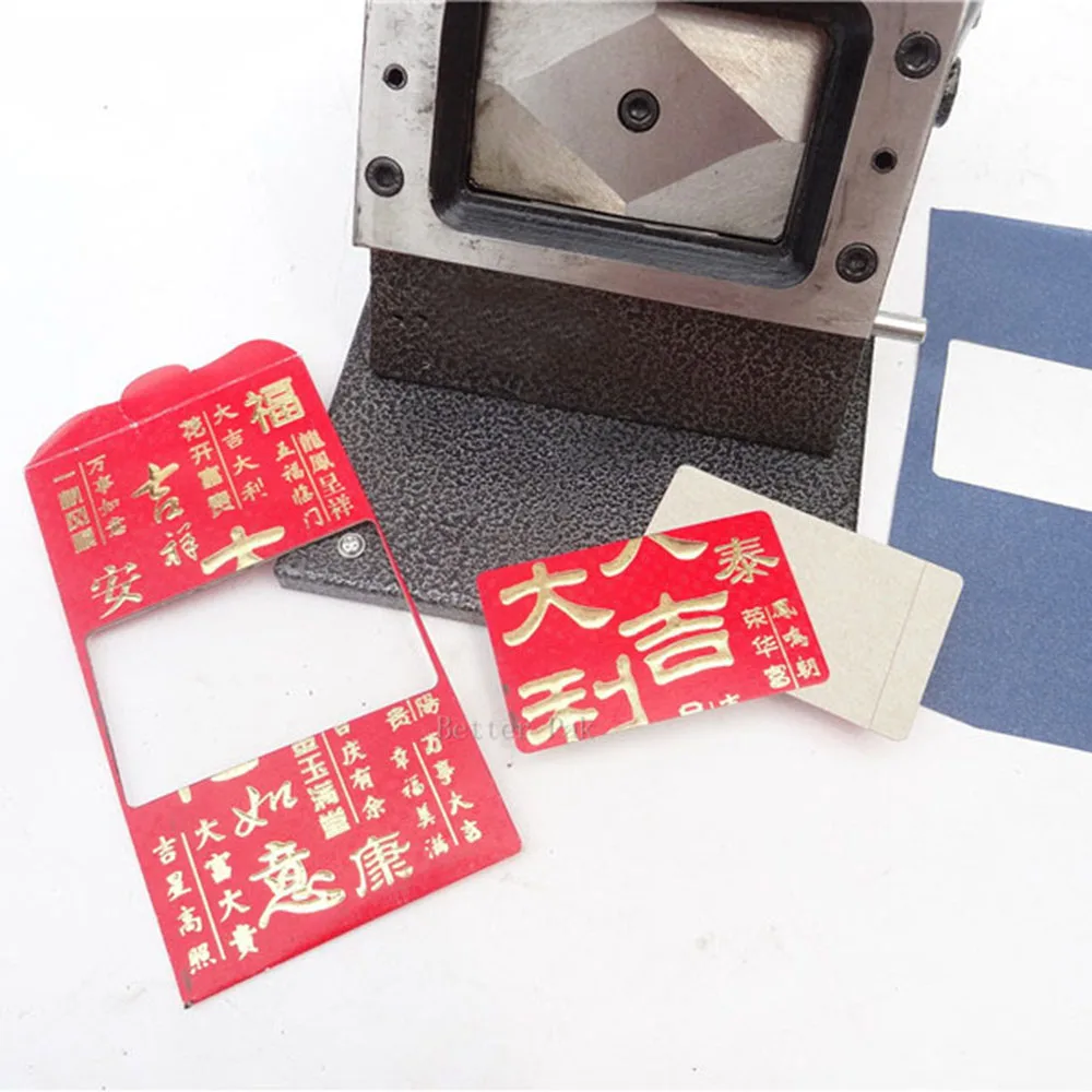 Сверхмощный штамповочный станок для ПВХ-карт батарепак 54x86 мм резак