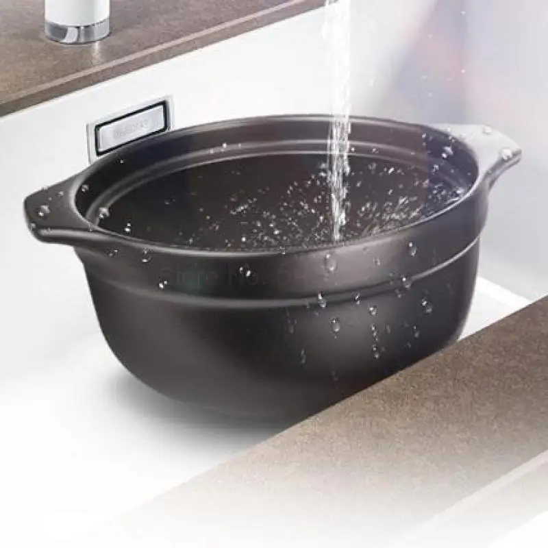 Жаростойкие баночки для супа Керамическая маленькая кастрюля тушения домашняя