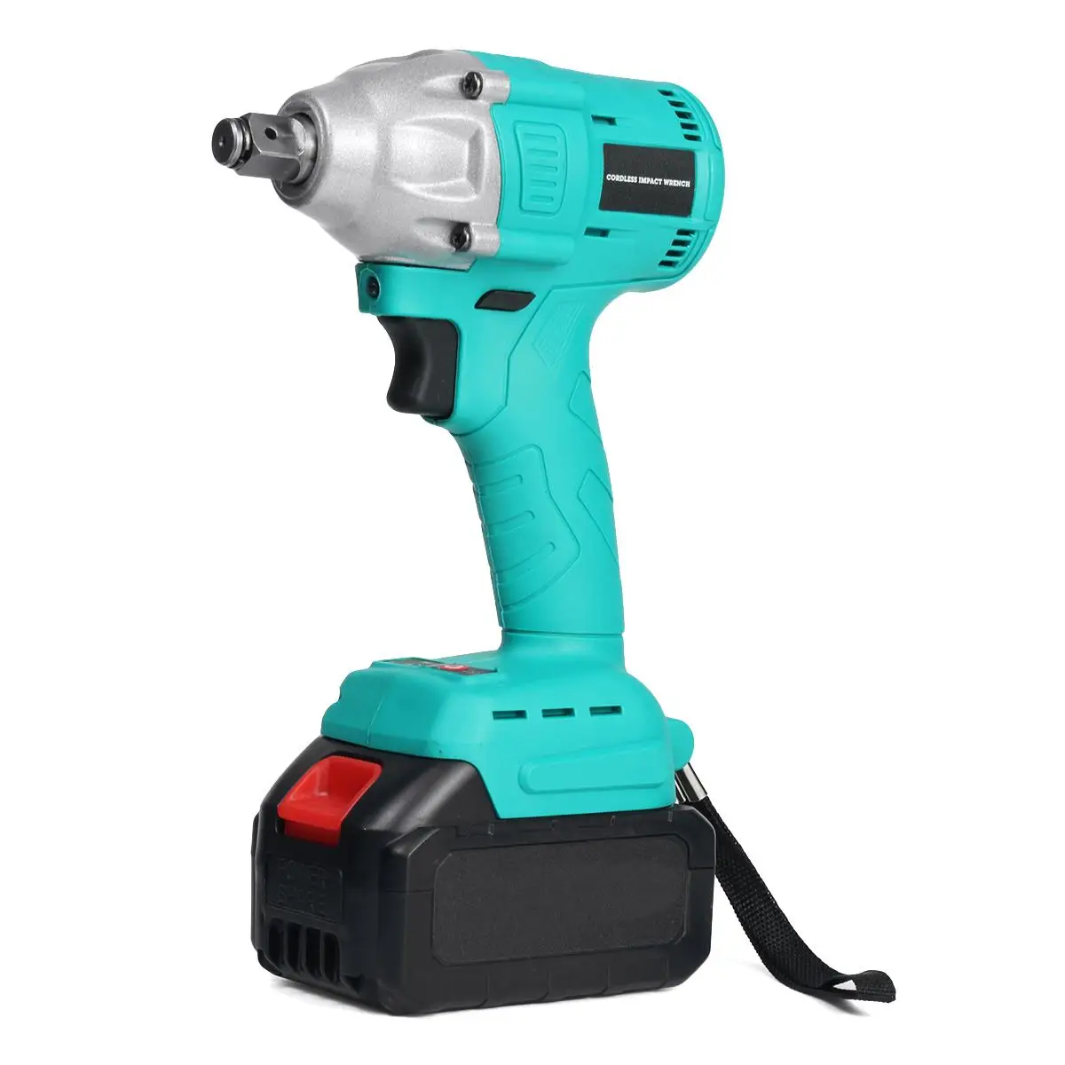 

388VF Brushless Electric Screwdriver Cordless Impact Wrench 15000MAH 520N.m Torque 1/2 inch Power Tools with 1 Battery Kit