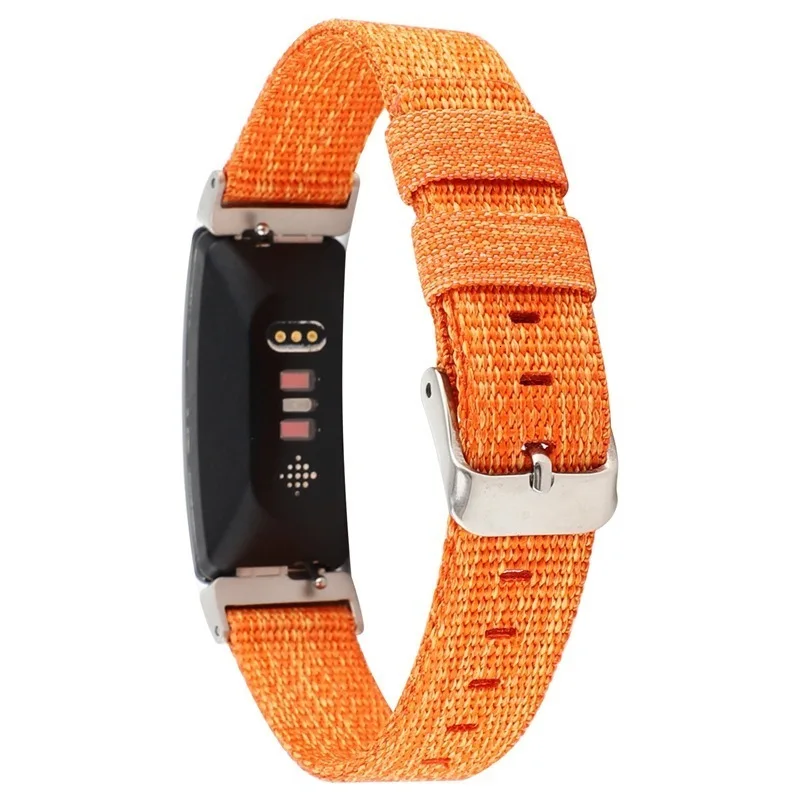 Нейлоновый ремешок для Fitbit Inspire HR Браслет Ремешок Для Inspire HR часы тканевый Браслет замена Смарт часы аксессуар петля
