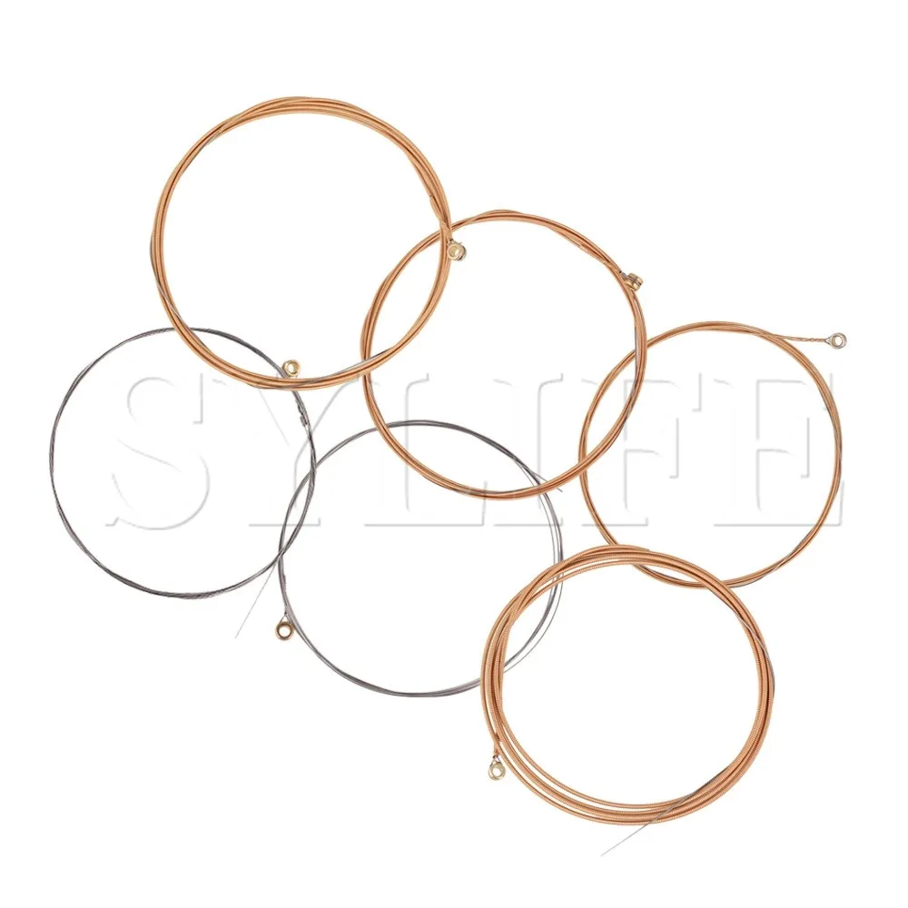 Медная струна для акустической гитары 88 см 85 81 замена провода A011 набор из 6