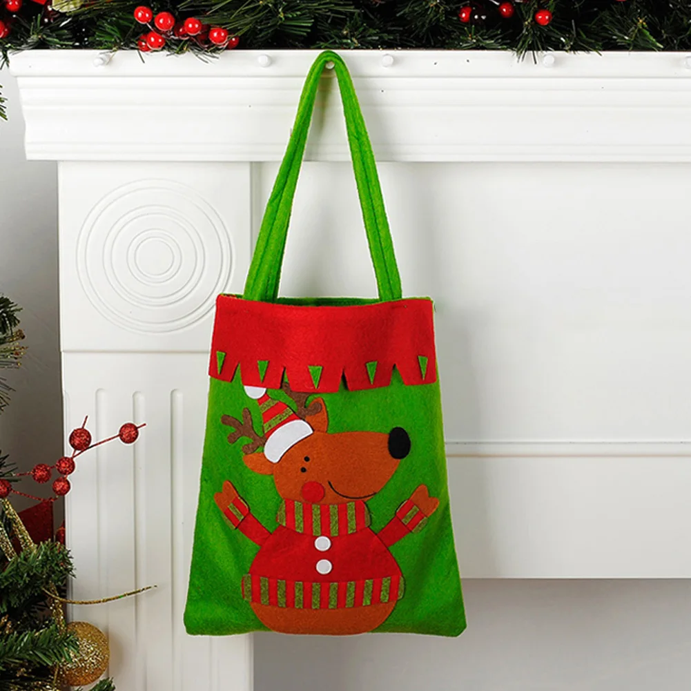 Рождественские украшения для дома носки Санта Клауса стильные сделайте вечерние