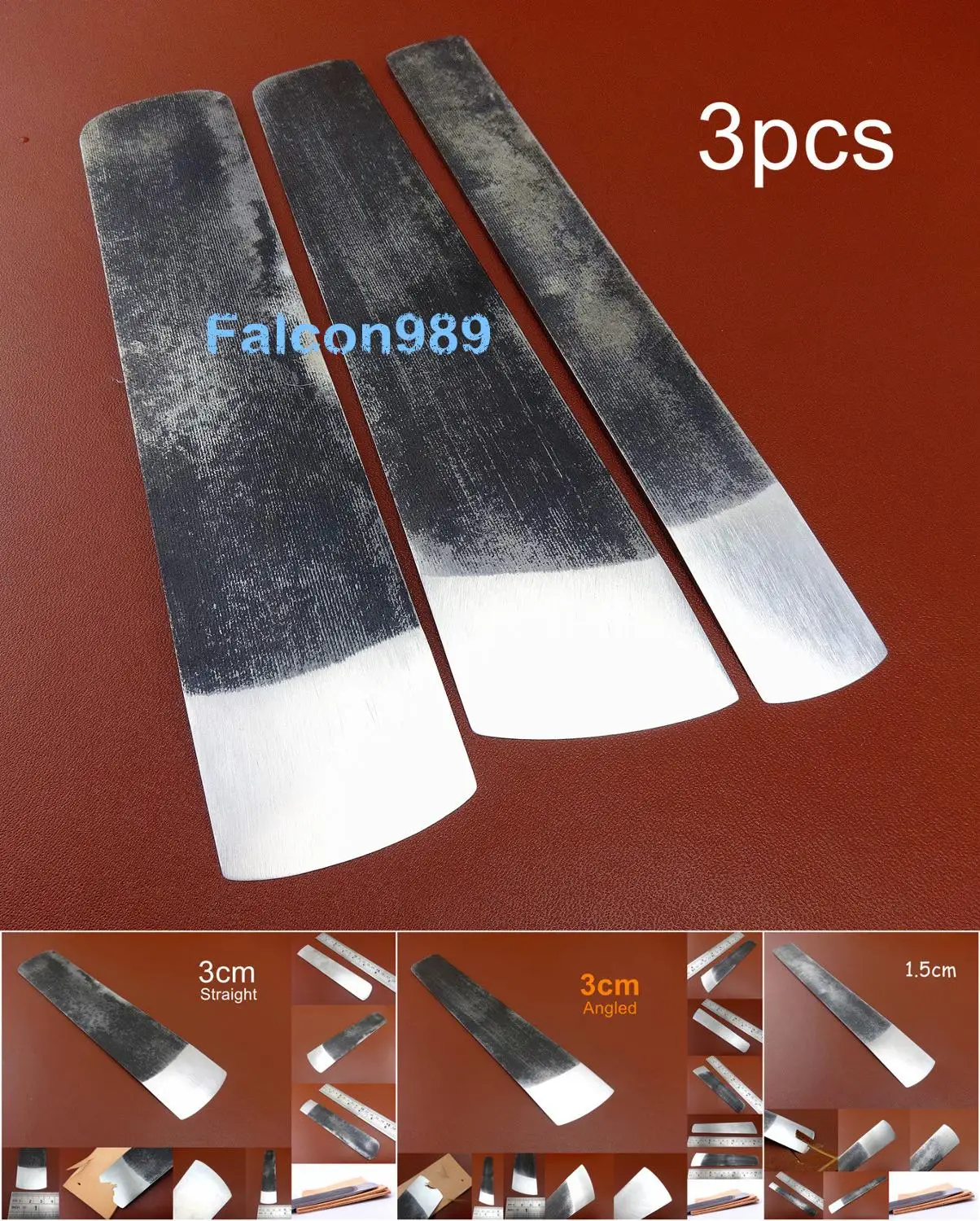 9 видов кожевенного ремесла швейцарская сталь универсальный нож Skiver отделка