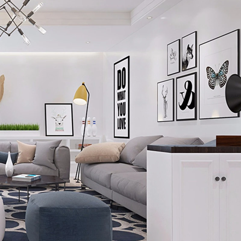 Водонепроницаемый ПВХ самоклеющиеся обои для кухни Шкаф Мебель Ремонт двери