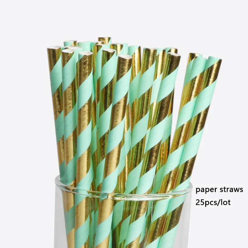 Тарелки из зеленого розового золота для салфетки стаканчиков товары дня