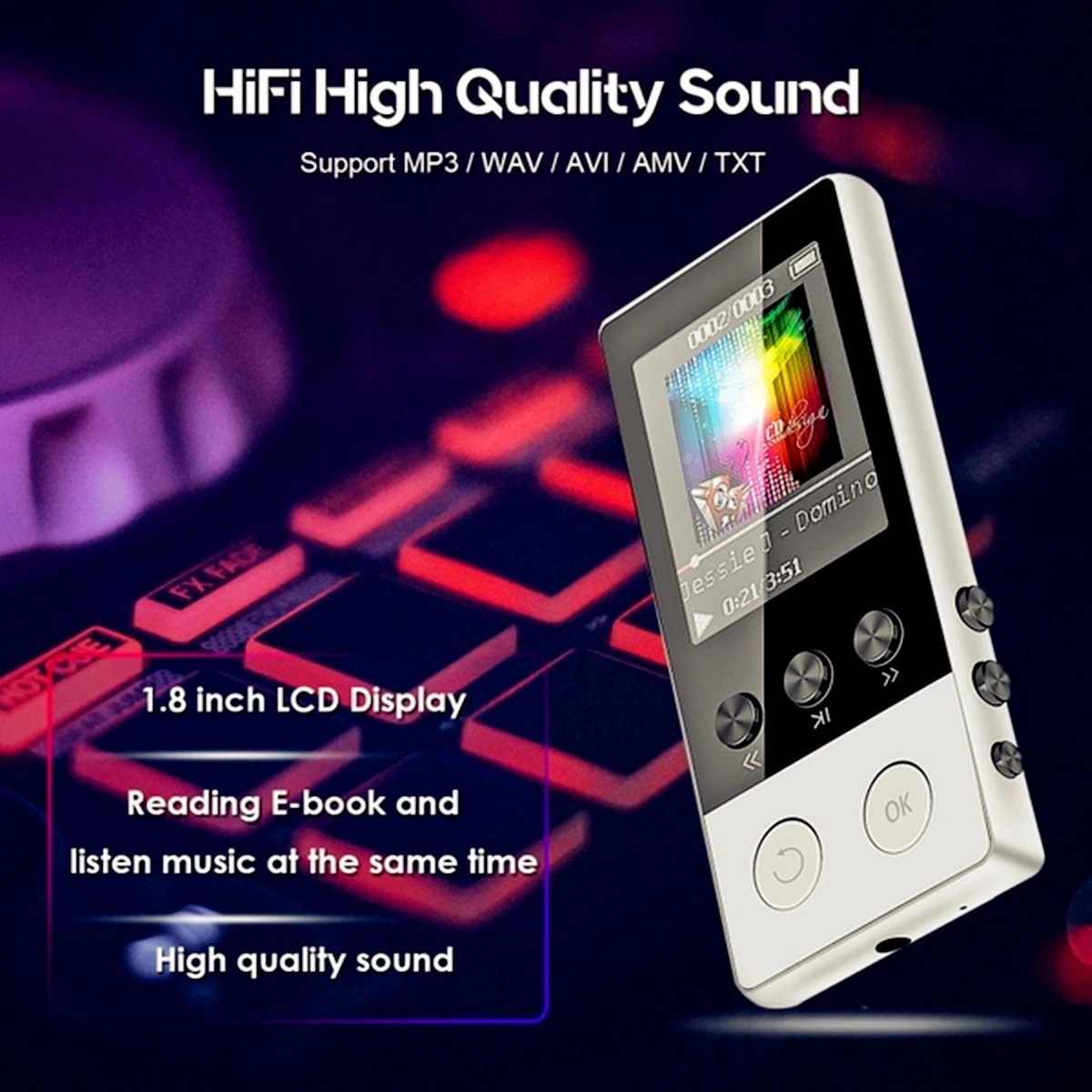 До 128 ГБ bluetooth MP3-плеер наушники HiFi fm радио Спортивная MP 4 портативные музыкальные