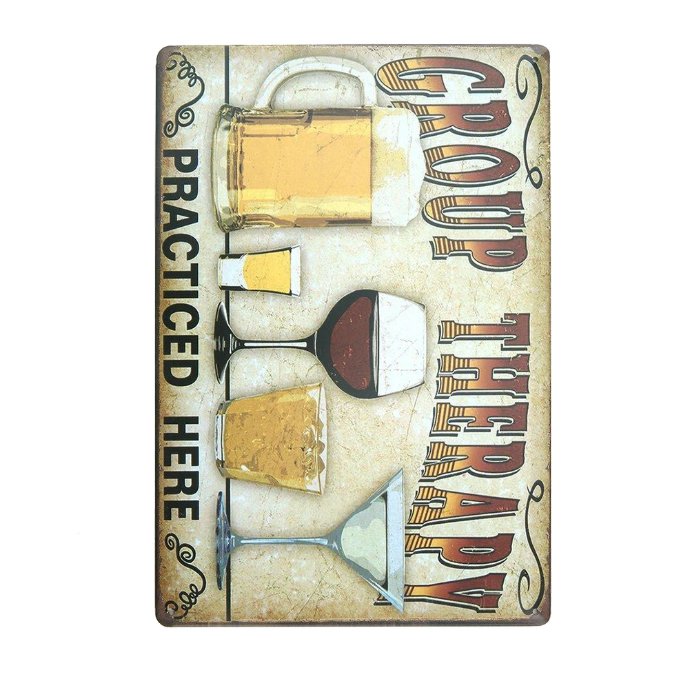 Винтажные пивные таблички металлическая картина стене плакат Декор для дома Бар