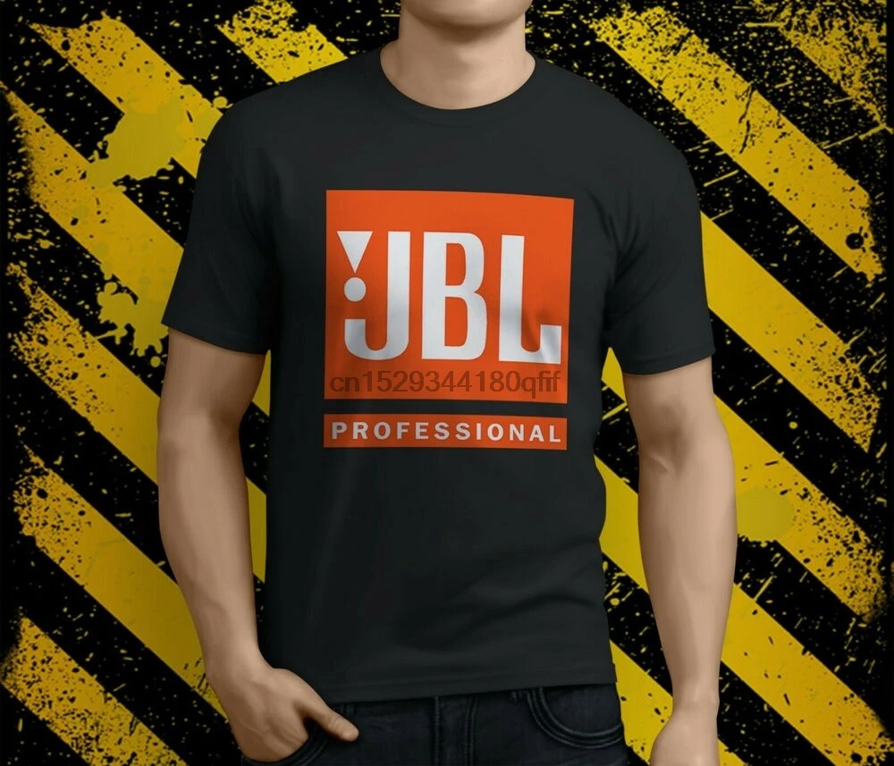 Новая популярная профессиональная Мужская черная футболка JBL |