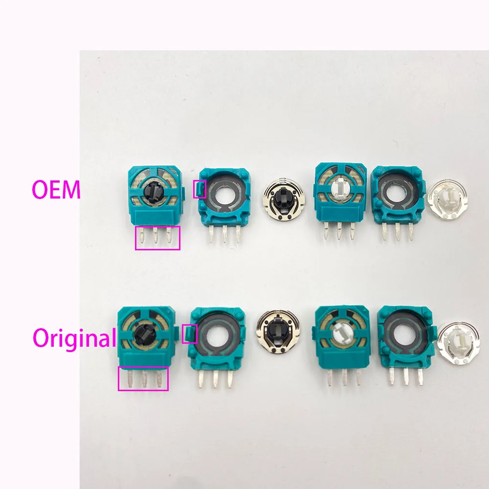 Оригинальные или OEM аналоговые 3D Джойстики для XBOX ONE мини-резисторы осевого