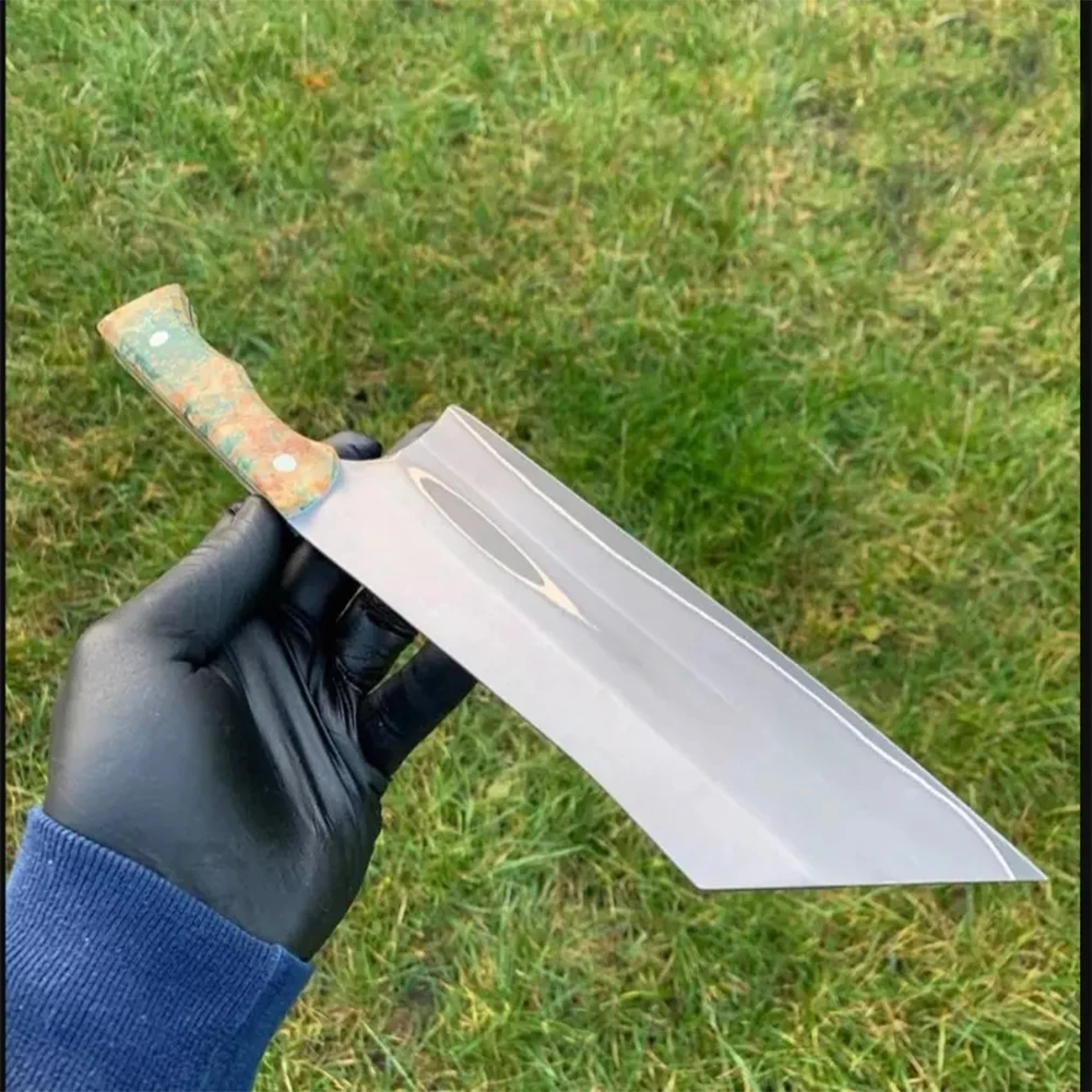 Chuyển MIKALA выполненное на Bếp Thép Không Gỉ Kiểu японский Đầu дао Santoku Cắt Trái Cây Thịt Рау