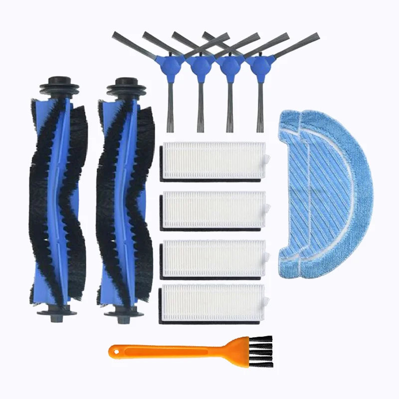 

Promotion!Roller Brush Side Brush HEPA Filter Mop for Conga 1090 Robot Replacement Cleaning Robot Vacuum Cleaner Spare Parts