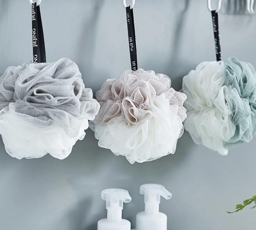 

Wholesale 5pc/lot Bath flower adult bath bath ball two-color bath flower cute bath ball bath flower bath ball