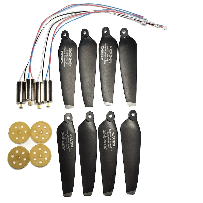 Запасные части для радиоуправляемого дрона квадрокоптера 4dr F10 4D-F10, лезвия, двигатели, подшипники для обновления