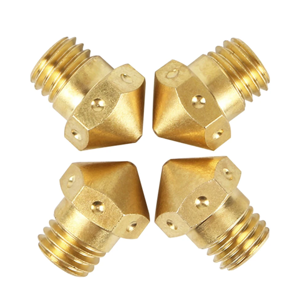 4 шт. высокоточные Hotend латунные насадки для Ender 3 CR10 Mk8 сопло 3D принтер GK99 |