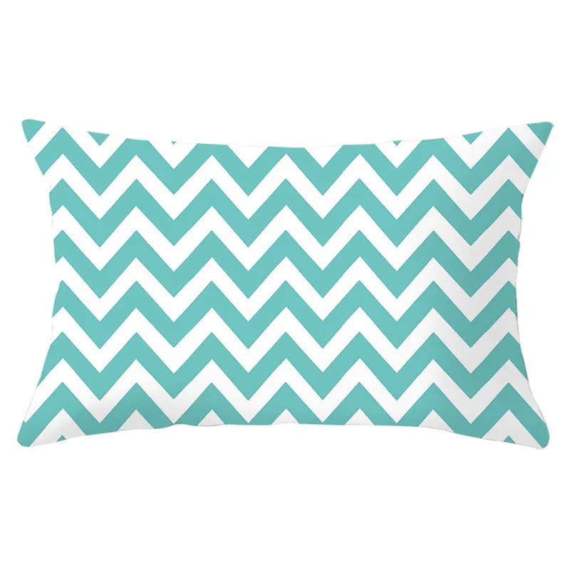 Чехол для подушки Fuwatacchi с геометрическим рисунком прямоугольная полиэфирная