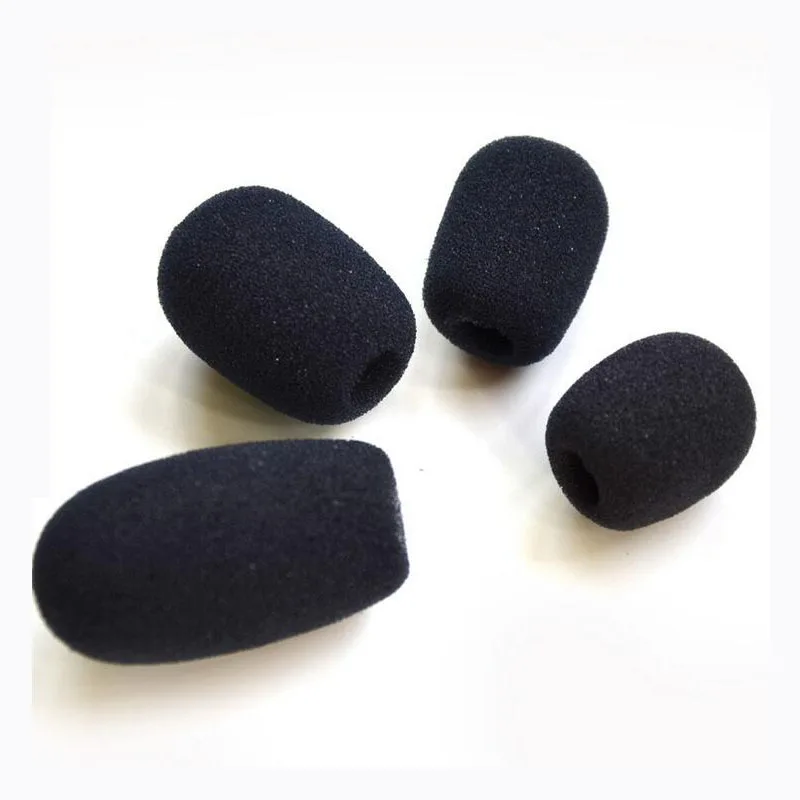 

Headset replacement Foam Microphone Cover telephone headset mic cover microphone windscreen windshied headset foam