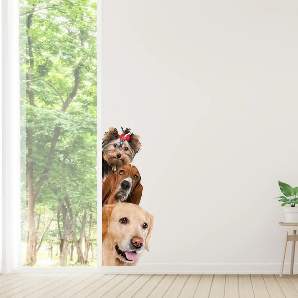 Милые наклейки на стену креативные водонепроницаемые самоклеящиеся съемные