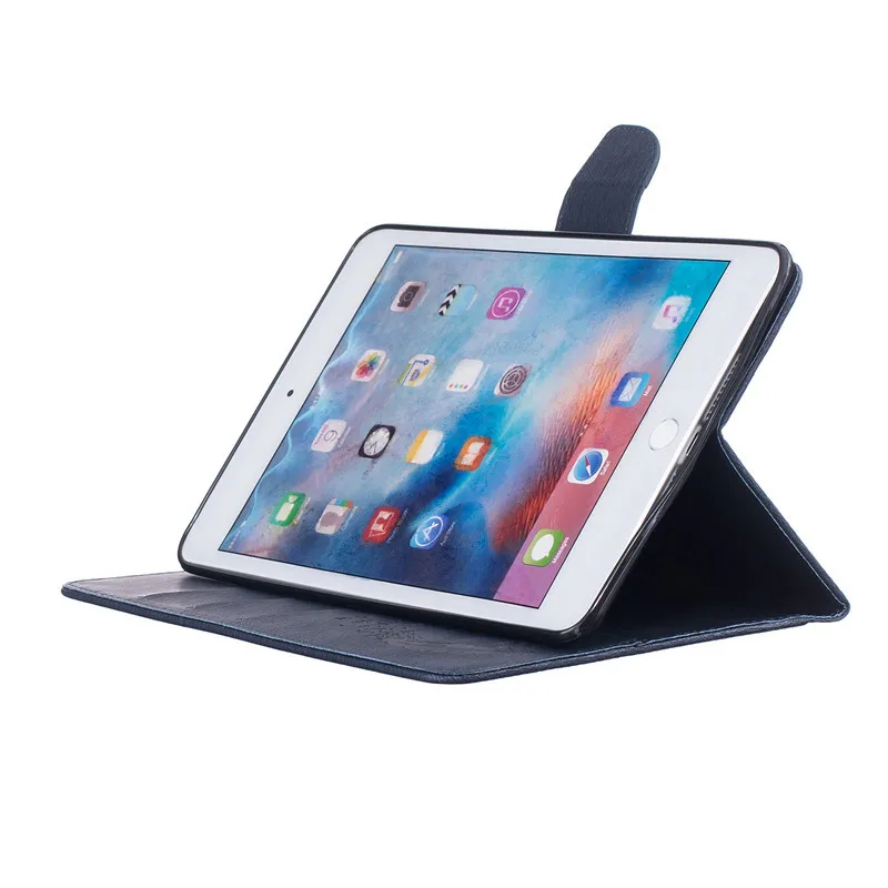 Чехлы для iPad Mini 4 роскошный мягкий чехол из искусственной кожи + Модный дизайн Apple