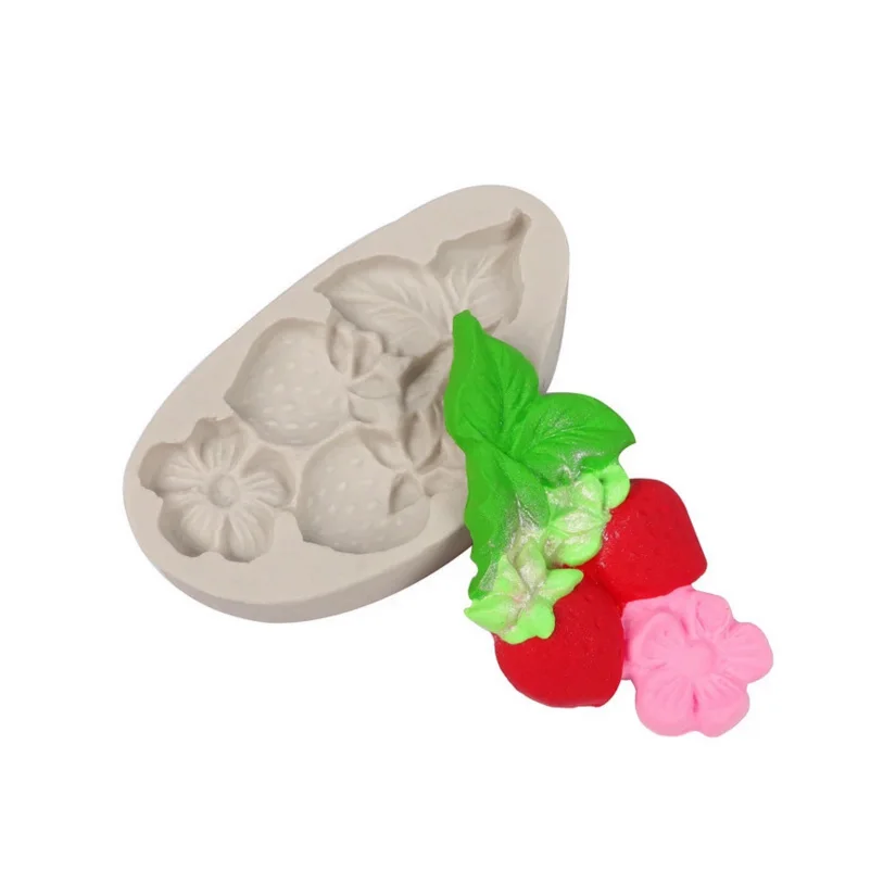 

Силиконовые формы в форме клубники, помадки, торта, шоколада, конфет, желе, силиконовые инструменты для украшения