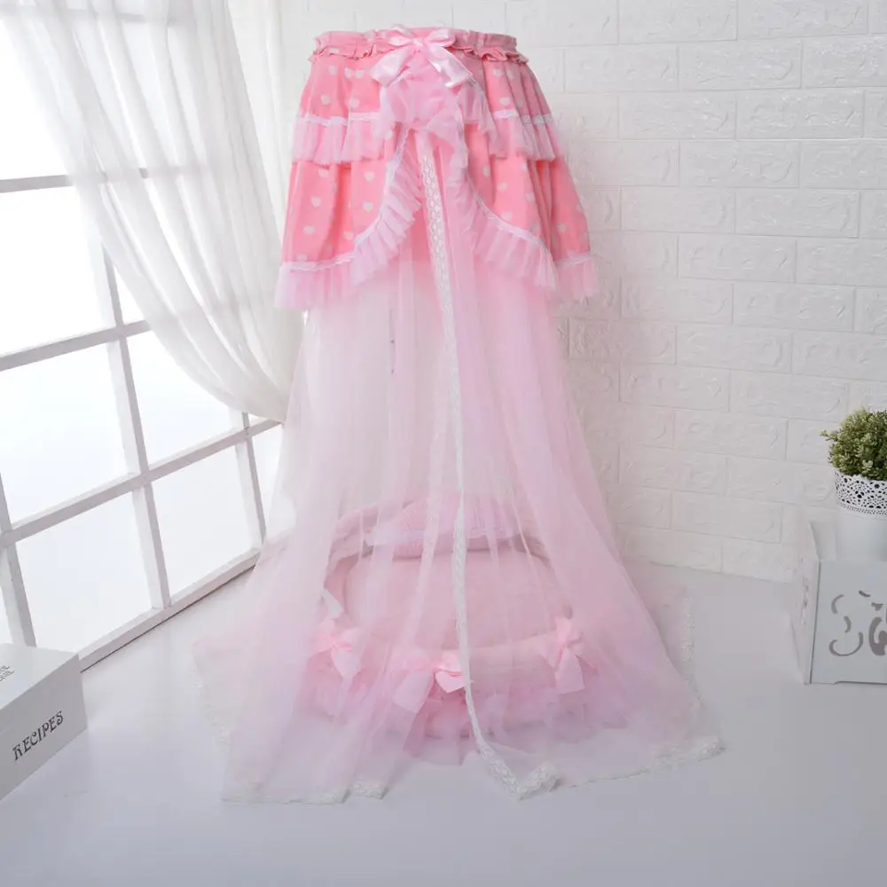 

Dog mosquito net pet screen with stand, no bed included